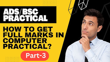 How to get full marks in BZU ADS/BSc Compter Studies Practical? Part 3 Hindi/Urdu