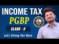 PGBP CLASS - 3🔴 | CS/CA/CMA |  Finance Act 2021 |  CA Vivek Gaba |