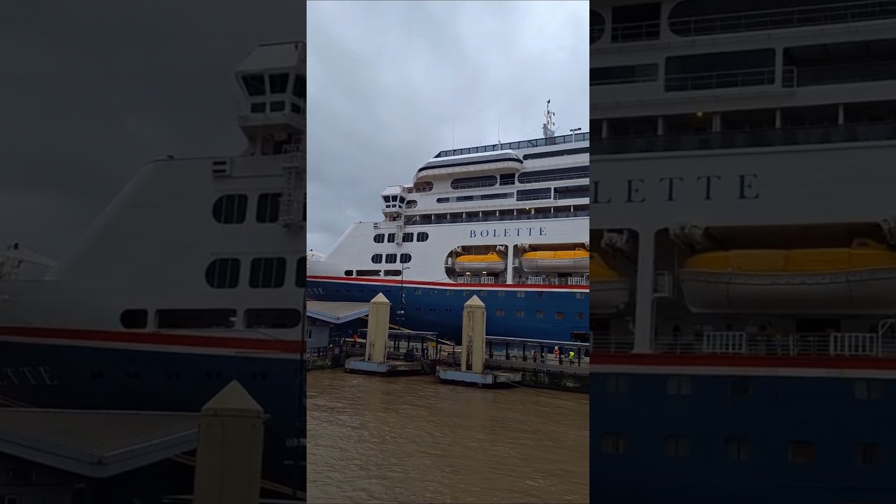 MS Bolette visited Liverpool again yesterday! 🚢