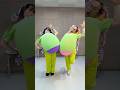 さよならいちごちゃん 巨大風船服の中で膨らませて踊ってみた2 Balloon Popping Dance challenge #さよならいちごちゃん #tiktok #shorts