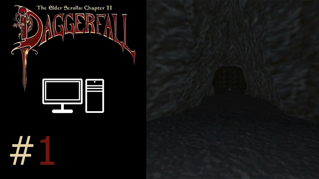 The Elder Scrolls - Daggerfall unity #1 (И снова первый данжн) - YouTube