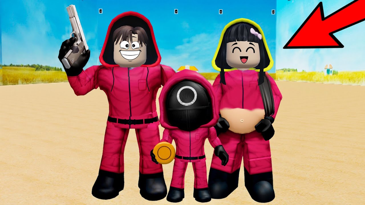 Yuta, Mio Dan Baby Celine Mencari Morps Squidgame Yang Paling Susah || ROBLOX