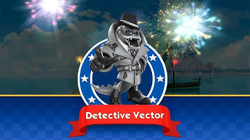 Sonic Dash Racing Game - Detective Vector New Character Unlocked All Characters Unlocked Eggman Boss