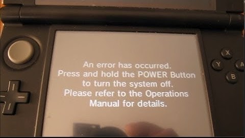 R4i SDHC 3DS RTS problem (an error has occurred)