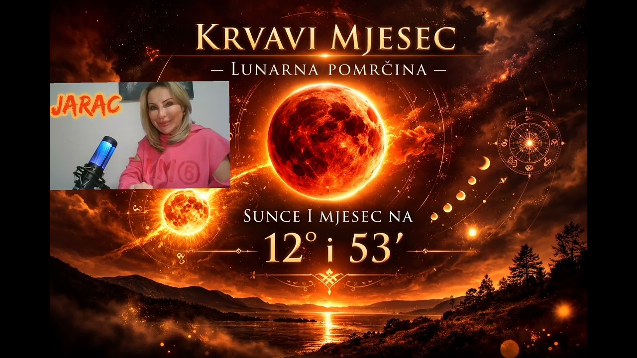 🌕   LUNARNA EKLIPSA  3.  #mart  - #jarac ✨️