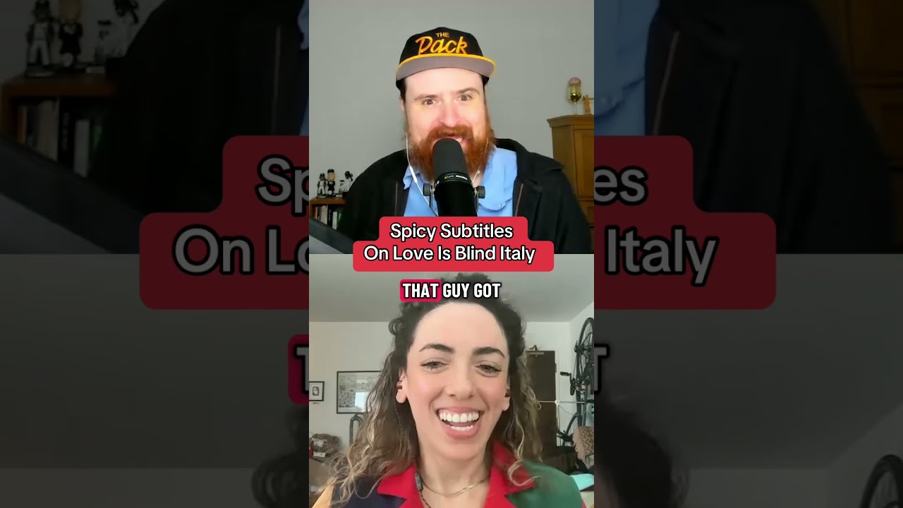 Spicy Subtitles On Love Is Blind Italy #loveisblind #loveisblinditaly