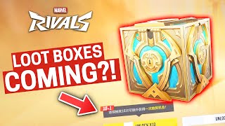 Is Marvel Rivals About To Add Loot Boxes?