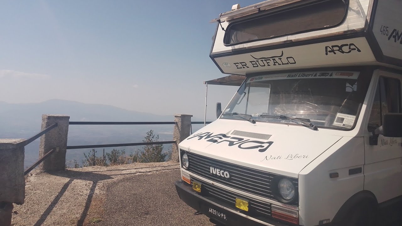 camperando monte scalambra 1400m