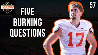 The Reload - Five Burning Questions as Oklahoma State Starts Fall Camp