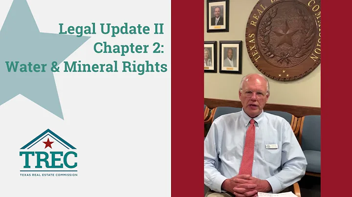 Legal Update II Chapter 2: Water and Mineral Rights