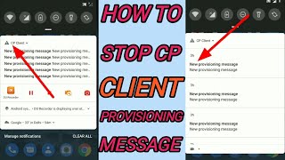 HOW TO STOP CP CLIENT MESSAGE IN NOKIA PHONES // HOW TO STOP CP CLIENT NOTIFICATION IN ANDROID PHONE screenshot 2