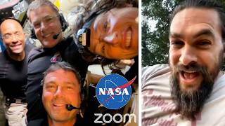 Jason Momoa talks to Astronauts | DUB