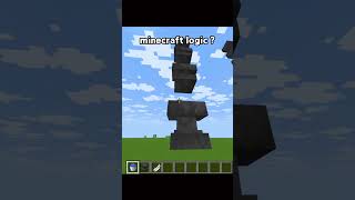 Top Tier Minecraft Logic Moments#minecraft #minecraft