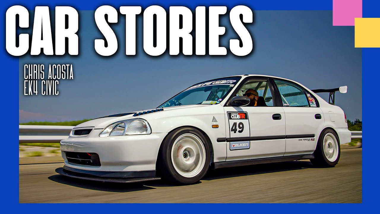 BARELY street legal EK4 Civic race car | Car Stories 026: Chris Acosta