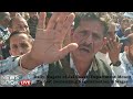 Daily Wagers of Jal Shakti Department Mount Protest Demanding Regularisation & Wages