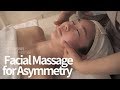 [Massage ASMR] 안면 비대칭 마사지 / Facial Massage for Asymmetry/ Korean Spa Aroma Massage