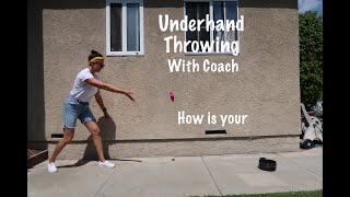 Distance Learning PE: Underhand Throwing Activity