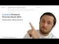 Keyword Research for Process Server SEO
