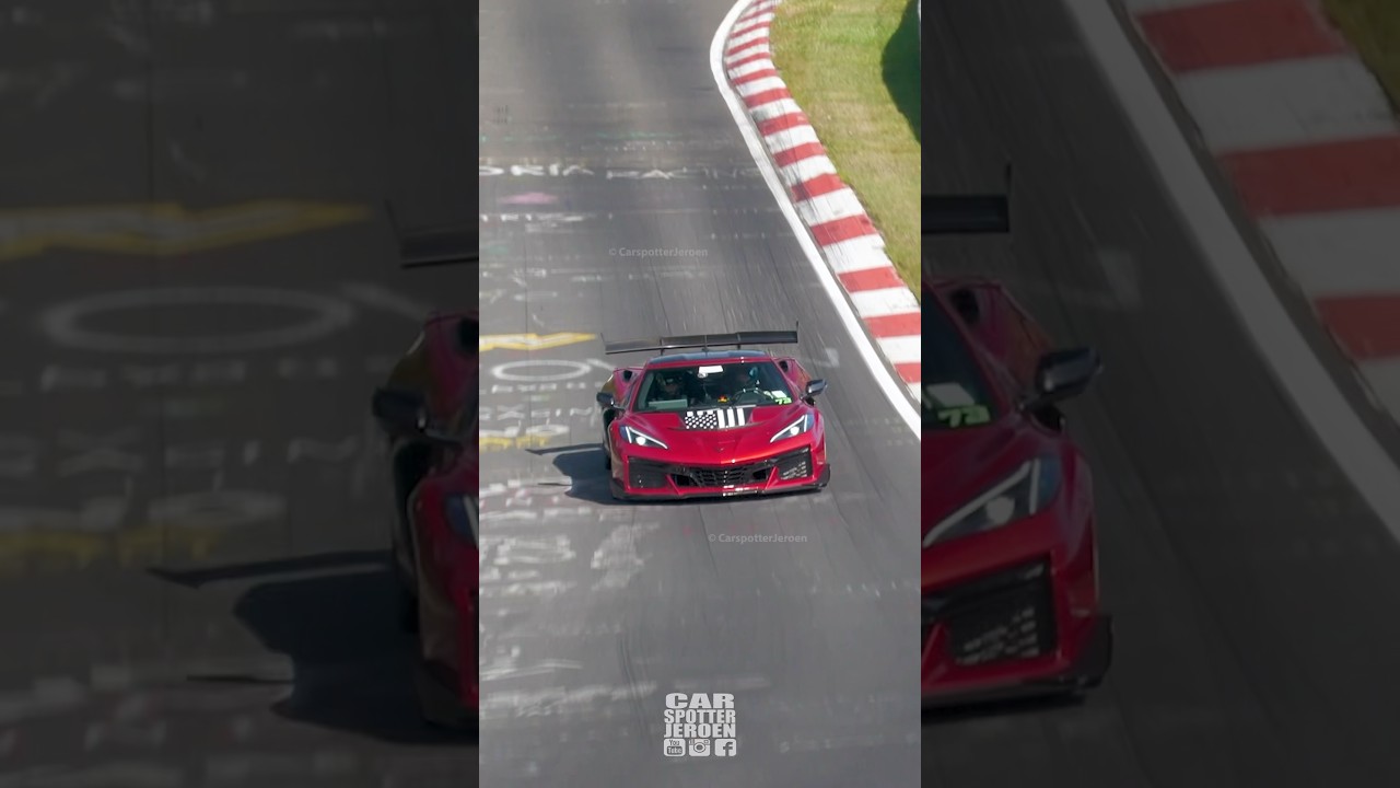 2025 Corvette ZR1 Testing On The Nürburgring