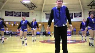 MVU Dance Team on Senior Night 2015