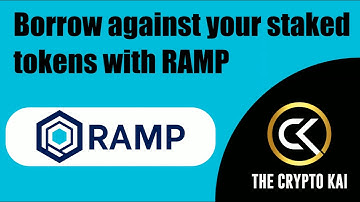 Stake and borrow against digital assets you may already have in your wallet using Ramp DeFi