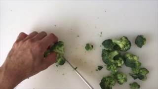 How to Cut Broccoli Florets