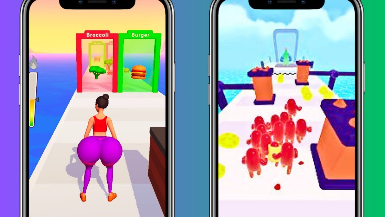 Satisfying Run Mobile Games | Twerk vs Join Blob Clash 3D