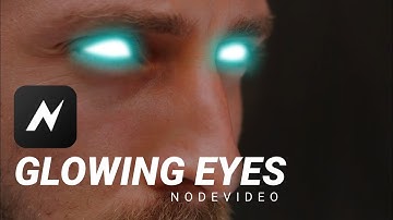 Glowing Eyes Effect in Node Video