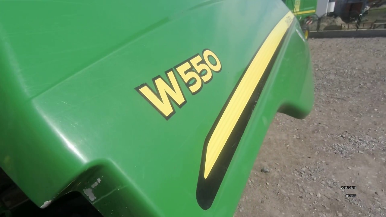 Обзор John Deere W550 (2008 г.в.)