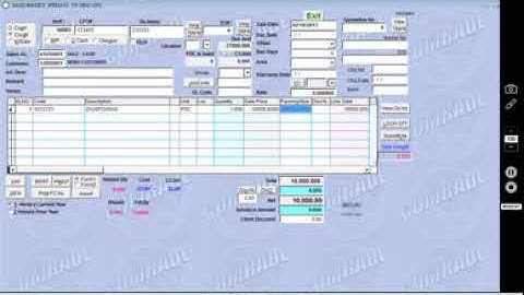 HOW TO MAKE SALES INVOICE IN COMRADE PLUS ACCOUNTING SYSTEM   YouTube 240p