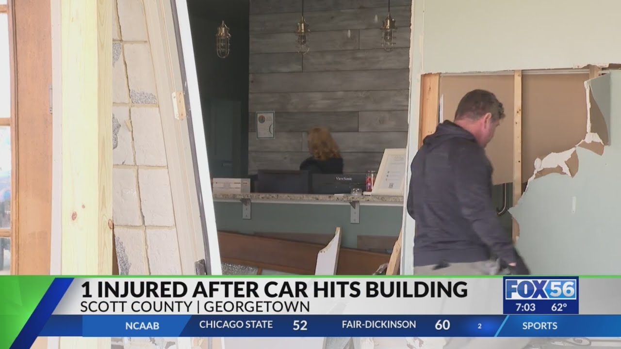 Several people hurt after car crashes into Georgetown orthodontics office