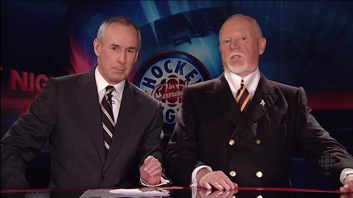 Don Cherry - Darcy Hordichuk's Hit on Toby Peterse...