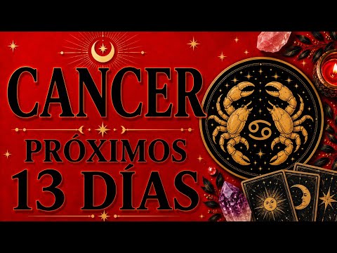 ♋️🦀CANCER🦀♋️💫📩 EL DESTINO TIENE UN MENSAJE PARA TUS PRÓXIMOS 13 DÍAS 📩💫