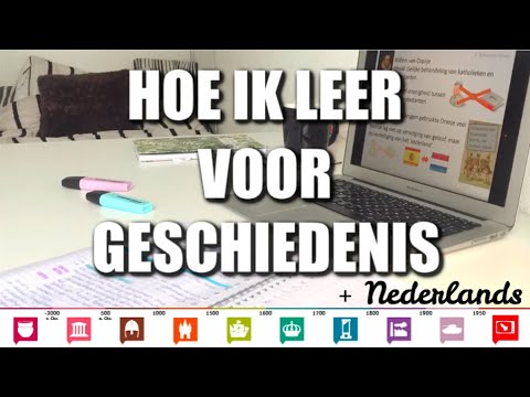 Leren Voor Geschiedenis En Nederlands (Ce) + Tips | 2019 - Youtube