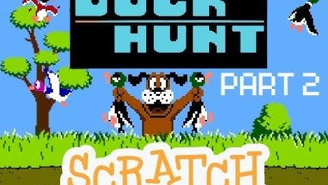 How to make Duck Hunt game in scratch | Part 2 | Duck Animation | Scratch Tutorial Duck Hunt NES