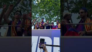 FC Barcelona Champions Parade 2026