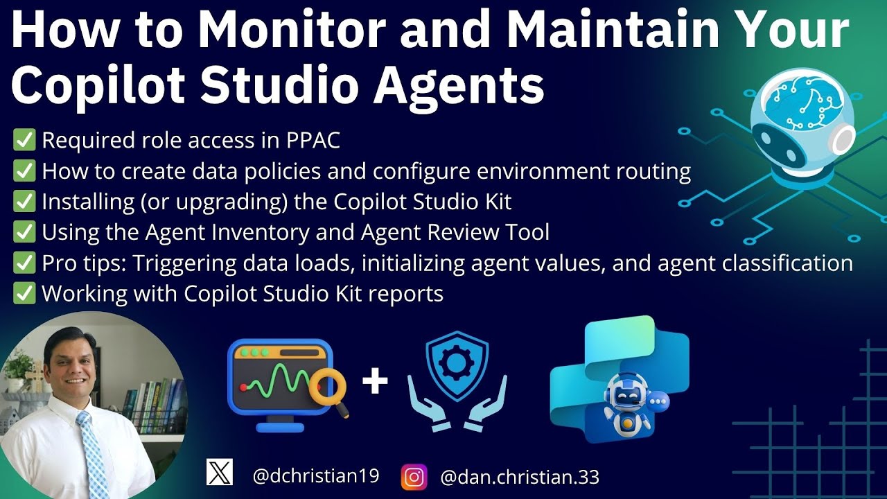 How to Monitor and Maintain Your Copilot Studio Agents