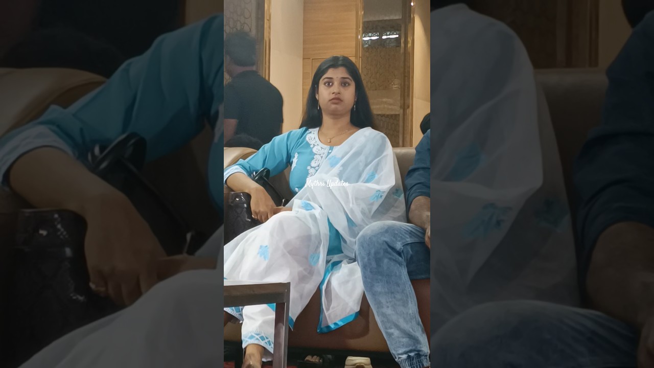 Choreographer Shrasti Verma at Seetha Payanam (Telugu) Pre-Release Event 