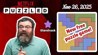 I love this daily logic game! | Starstruck Nov 26th, 2025 | Netflix Puzzled screenshot 2