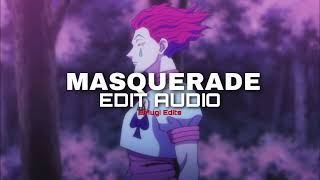 Masquerade (dropping bodies like a nun) - siouxxie [Edit Audio]