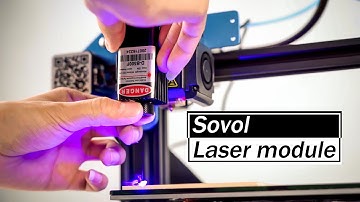 Sovol 500MW/20W Laser Engraver Module Engraving Wood Installing on 3d printer CNC Machine