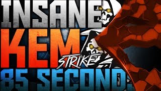 COD: Ghosts - SOLO 85 SECOND "K.E.M. STRIKE" (Call of Duty: Ghost)