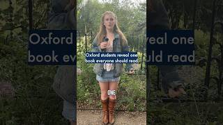 Oxford students reveal one book everyone should read 👀