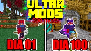 SOBREVIVI 100 DIAS no MINECRAFT ULTRA MODIFICADO - O FILME