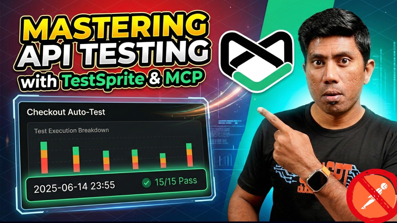 API Testing made easy with TestSprite AI Agent - ZERO Code 🔥 - YouTube