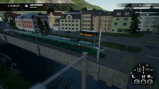 Train Sin word 4. How to start the Bombardier Talent 4024.