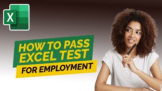 How to Pass EXCEL TEST FOR JOB INTERVIEW - Questions and Answers with Solutions