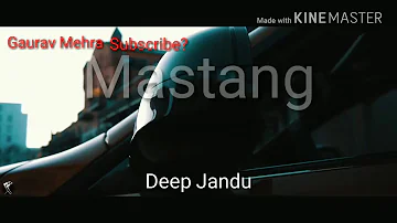 Mustang Jassi Chhokar Ft Neha Kakkar Full Layrical What's app Video Punjabi Song 2018