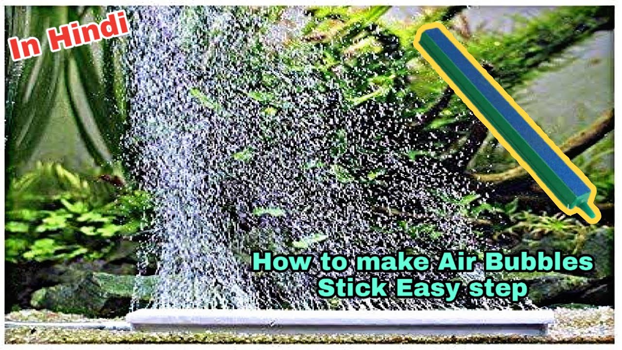 How To Make Air Bubbles Floating strips Easy Trick Simple method