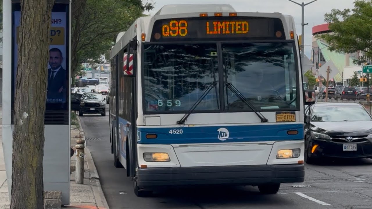 Onboard 2009 Orion 7 Next Gen 4520 on the Q98 Limited